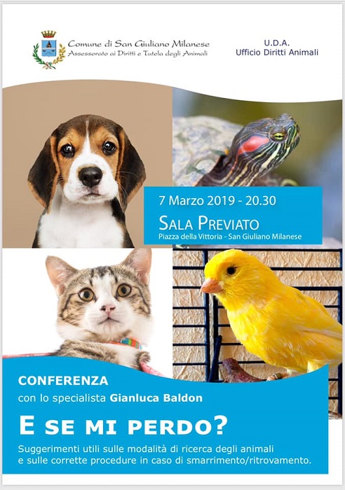conferenza E SE MI PERDO 7 marzo 2019