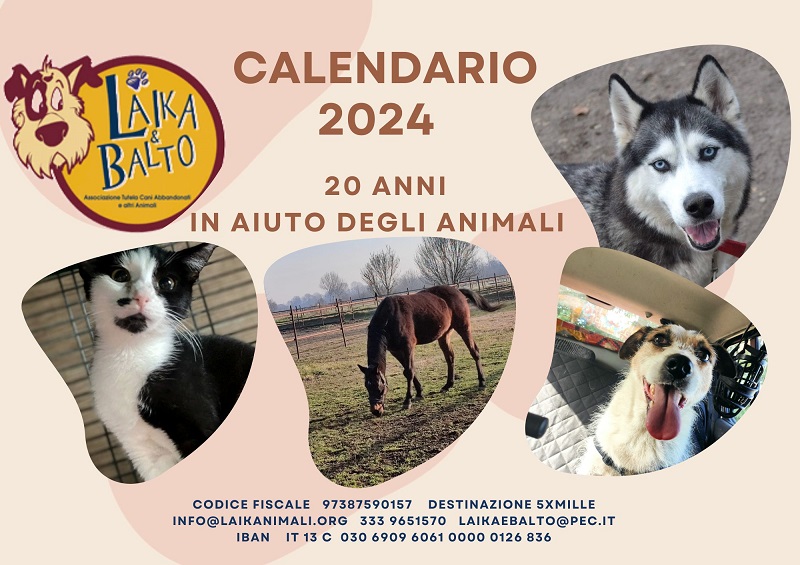 calendario copertina 2024